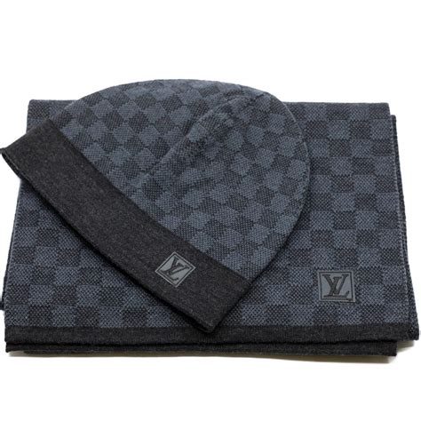 bonnet et echarpe lv|écharpes homme luxe.